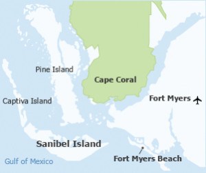 Map of Southwestern Florida's islands
