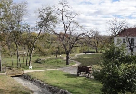 Landmark Inn Historic Site in Castroville is a beautiful place to take a stroll...and a nice spot to eat those pastries you picked up at Haby's