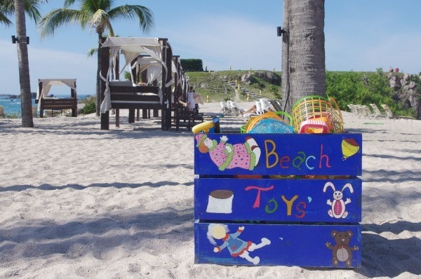 Four Seasons Punta Mita complimentary beach toys