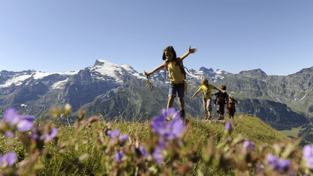 Engelberg, Switzerland is an idyllic Alpine town for adventurous families (Photo credit: MySwitzerland.com)