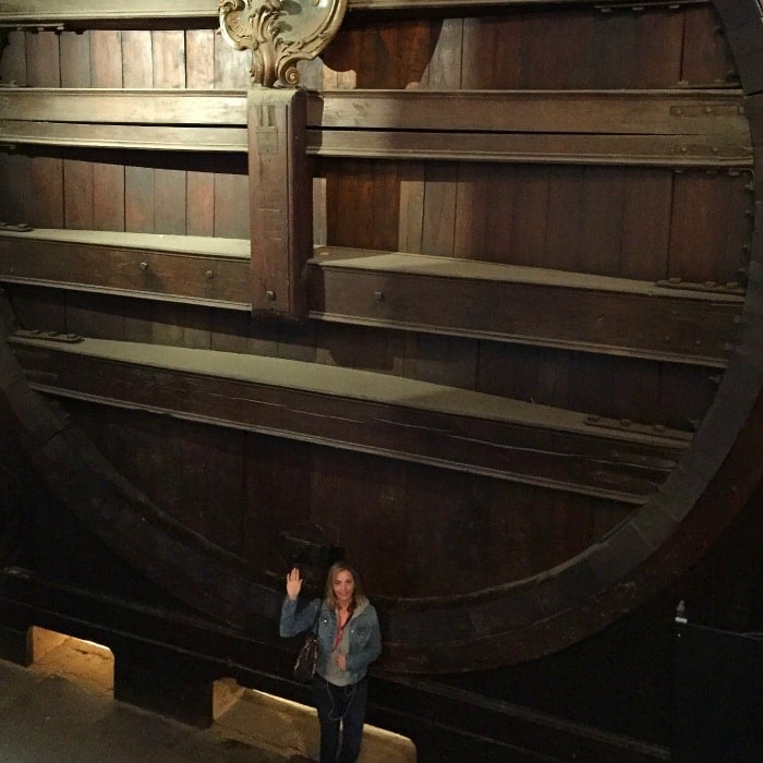 The world's largest wine barrel, the Great Heidelberg Tun 