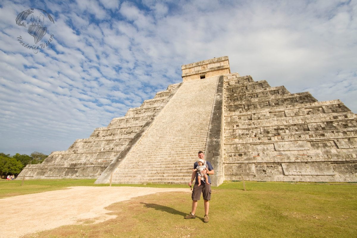 Yes! You can visit Chichen Itza with a baby! ~ Tips for Cancun with Babies and Toddlers