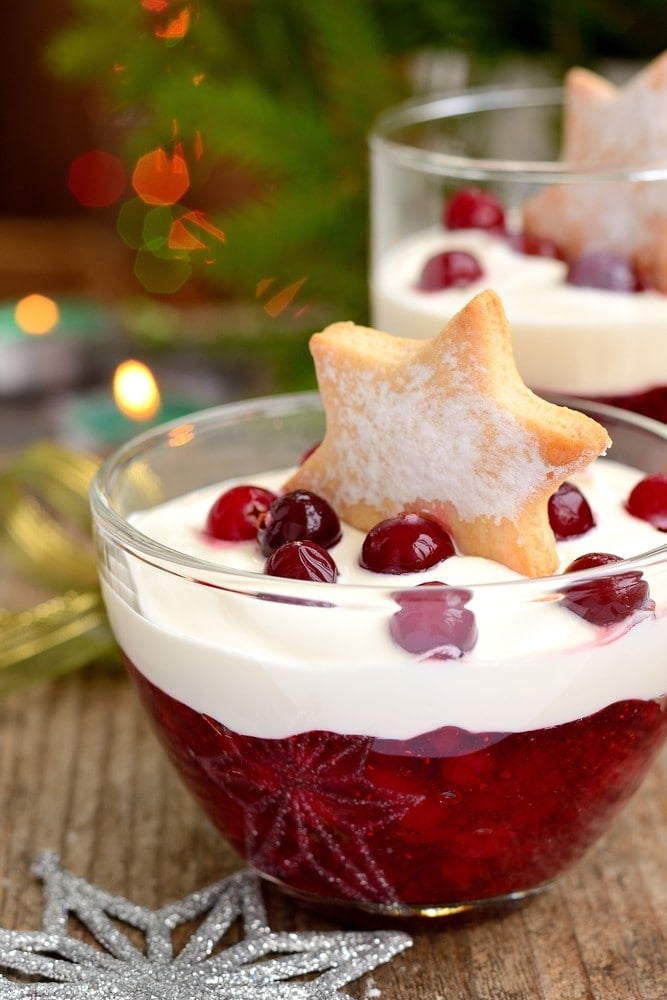 Trifle with Jello, custard and cream ~ 8 Traditional British Foods with Funny Names