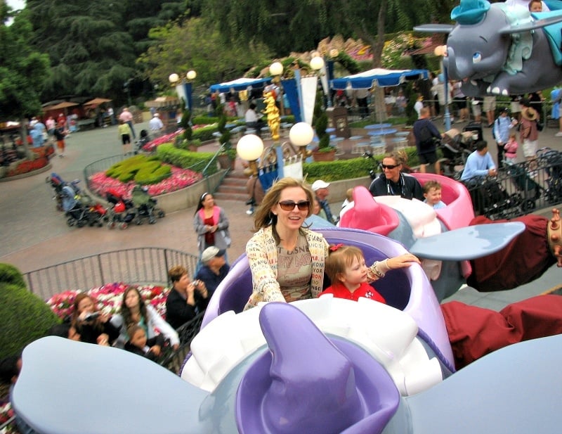 Dumbo the Flying Elephant ~ Best Disneyland Rides and Attractions for Babies and Toddlers