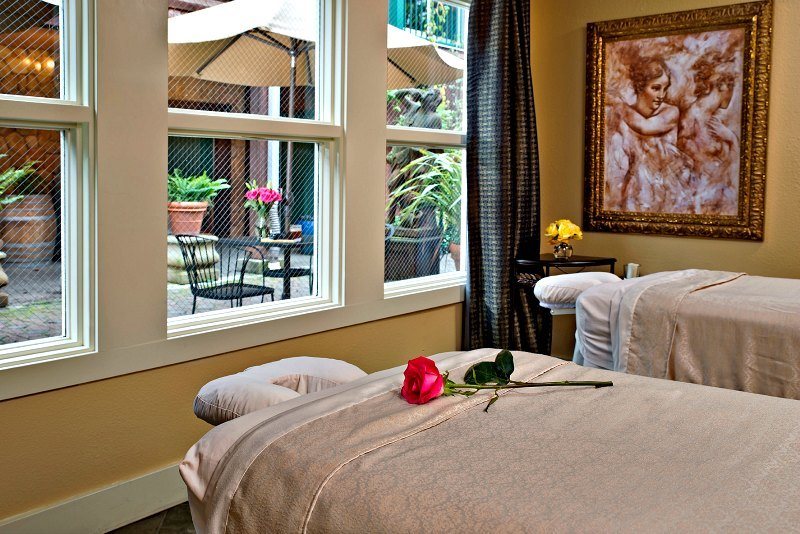 Splurge on a couple's spa treatment at Applewood Inn during a romantic getaway in Sonoma Valley