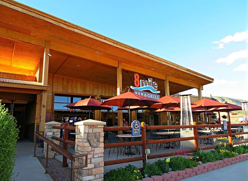 8 Mile Bar and Grill is located just across the street from Royal Gorge Cabins ~ 9 Amazing Adventures in Canon City and Colorado Springs for Families