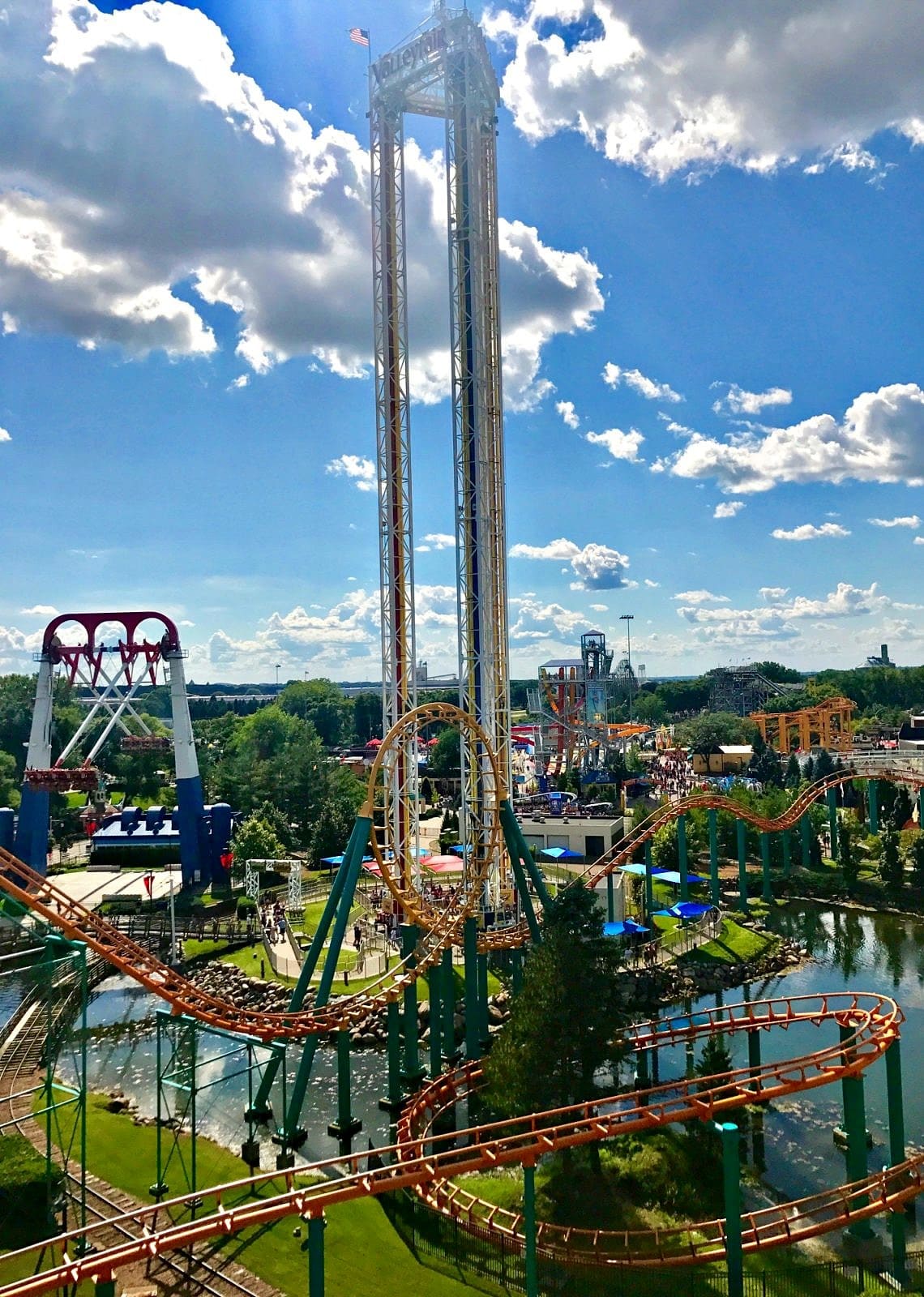 There are 44 rides at Valleyfair ~ Minnesota's largest theme park