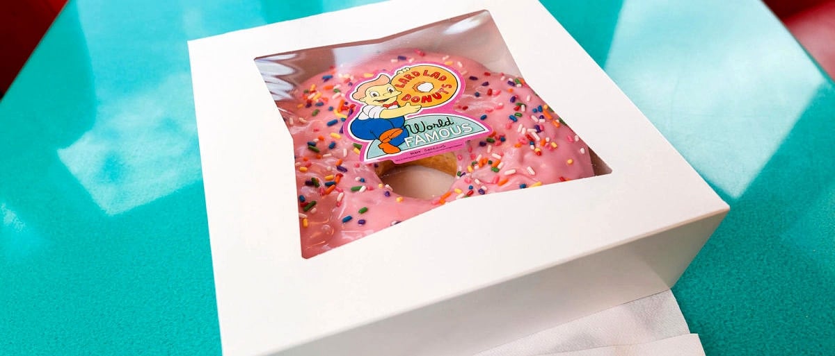 A Lard Lad Donut is a treat the whole family can share...and still have some leftover to eat later!