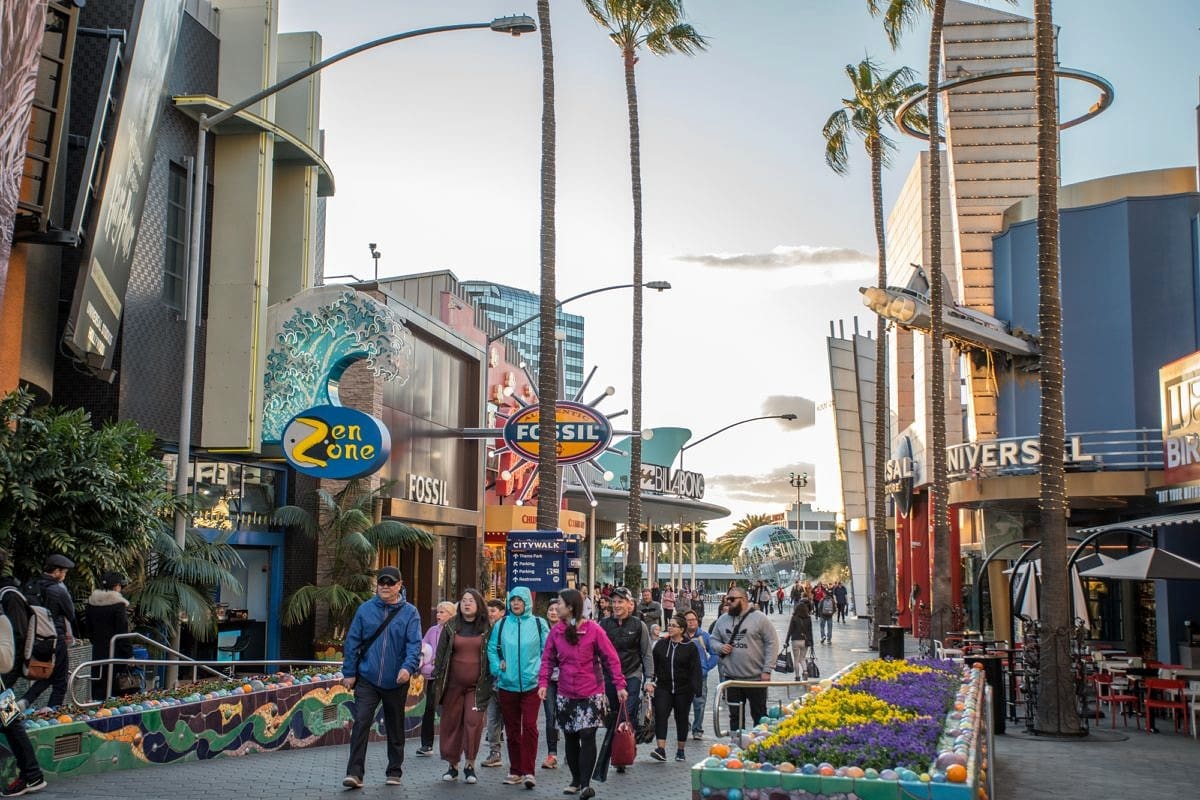 Universal CityWalk offers all sorts of dining and shopping options just outside the theme park