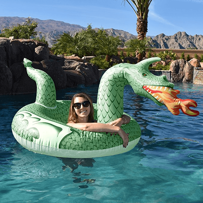 Fire Dragon Party Tube ~ Best Pool Floats