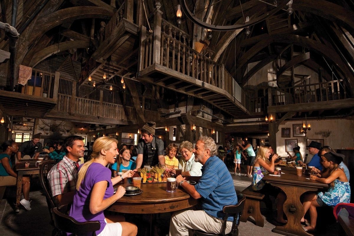 Dining at the Three Broomsticks is a must for Potterheads at Universal Studios Hollywood