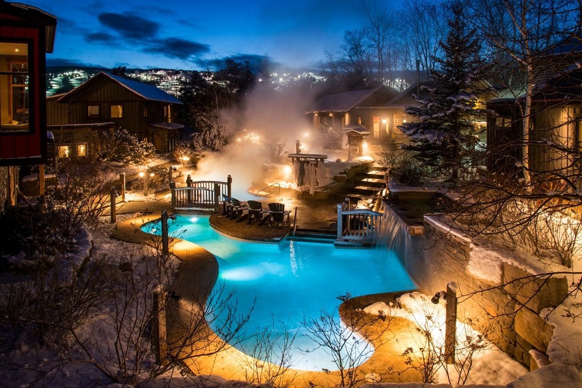 Scandinave Spa Blue Mountain, a Nordic spa in Canada