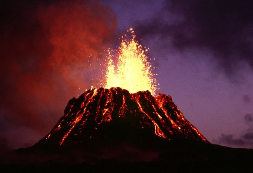 Pu'u 'O'o erupted nearly continuously from January 1983 to April 2018 