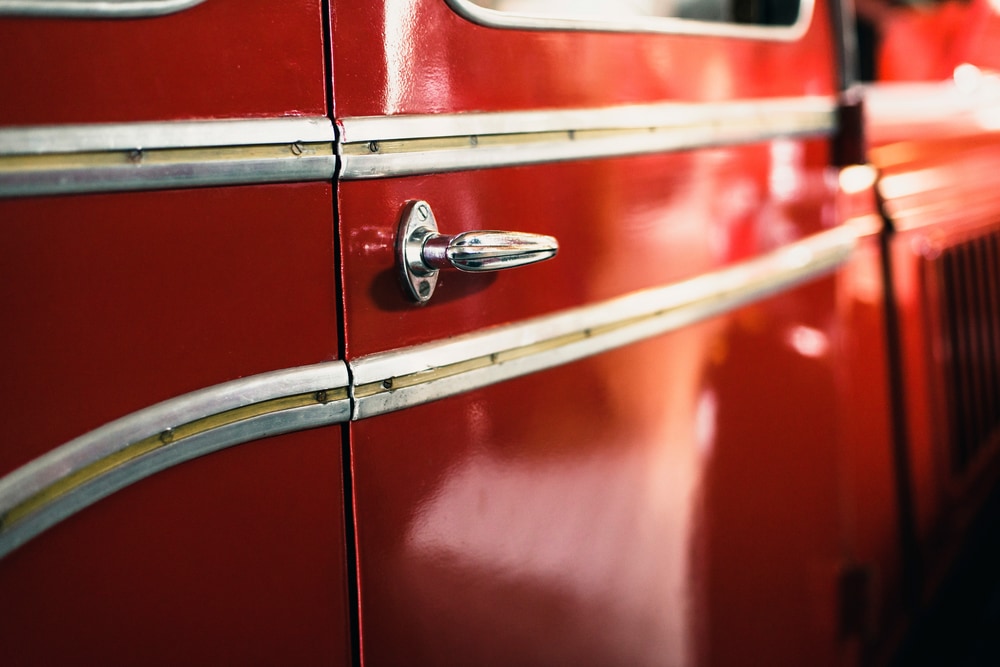 vintage fire truck