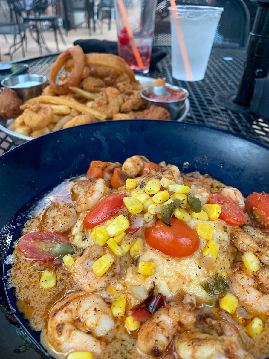 Creole cuisine at Flamingo A-Go-Go in New Orleans with kids