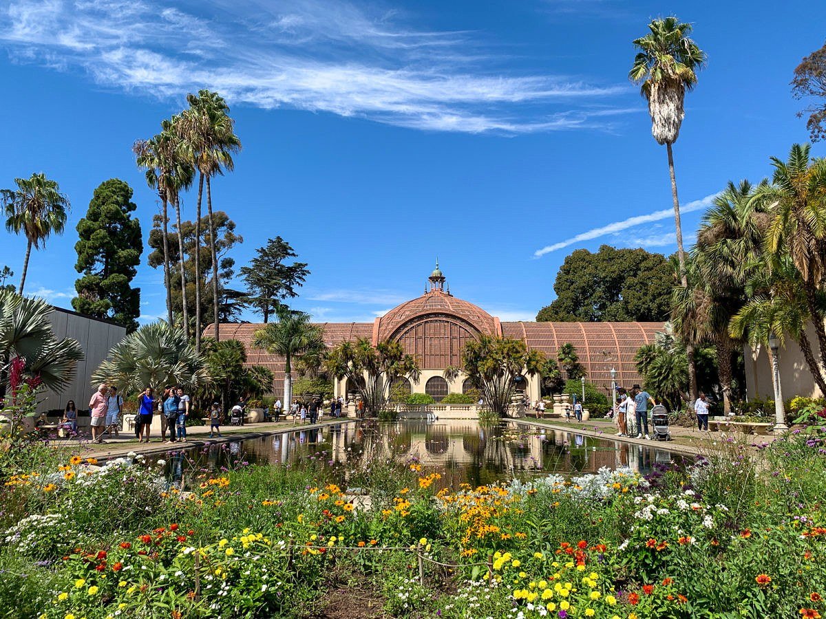 Balboa Park Lily Pond and Conservatory