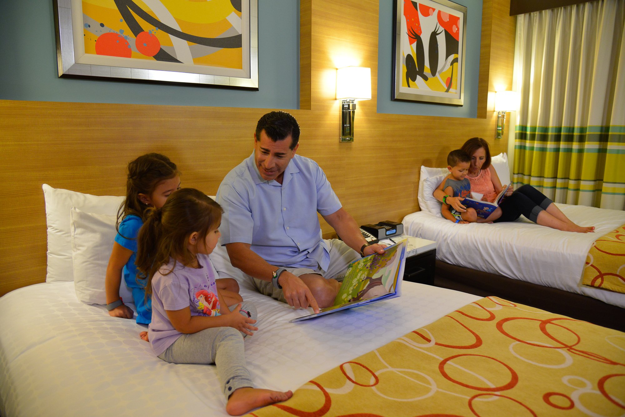 Disney's Contemporary Resort hotel room