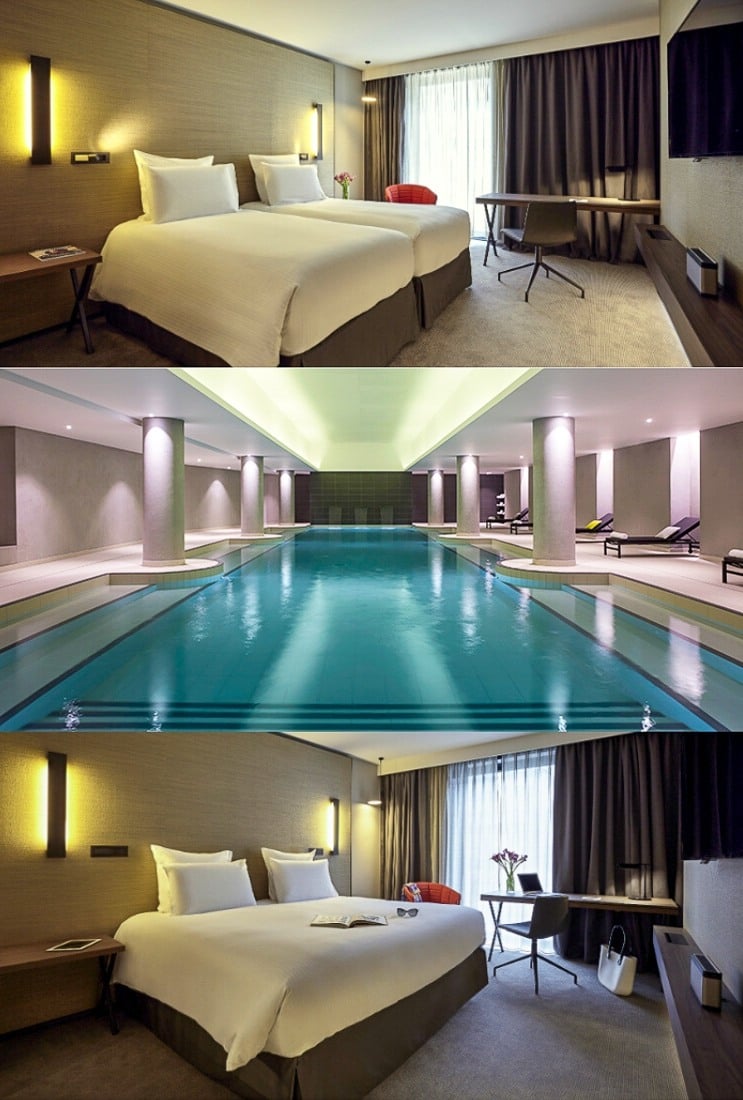 Hotel Pullman Roissy-CDG Airport accommodations and indoor pool