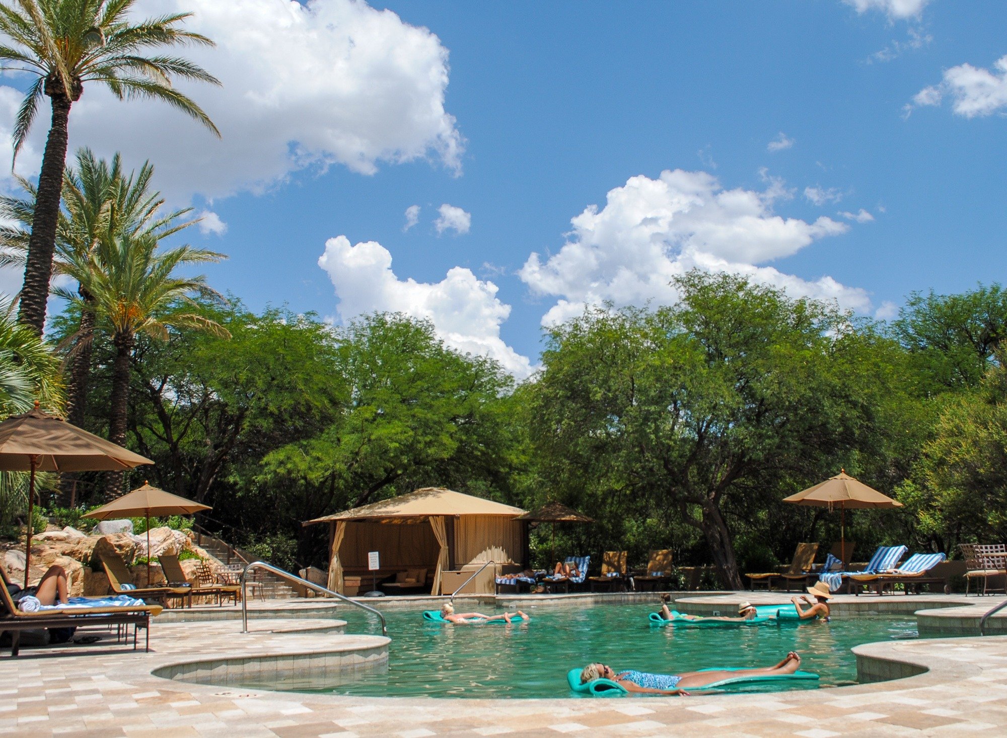 Swimming pool at Miraval Resort