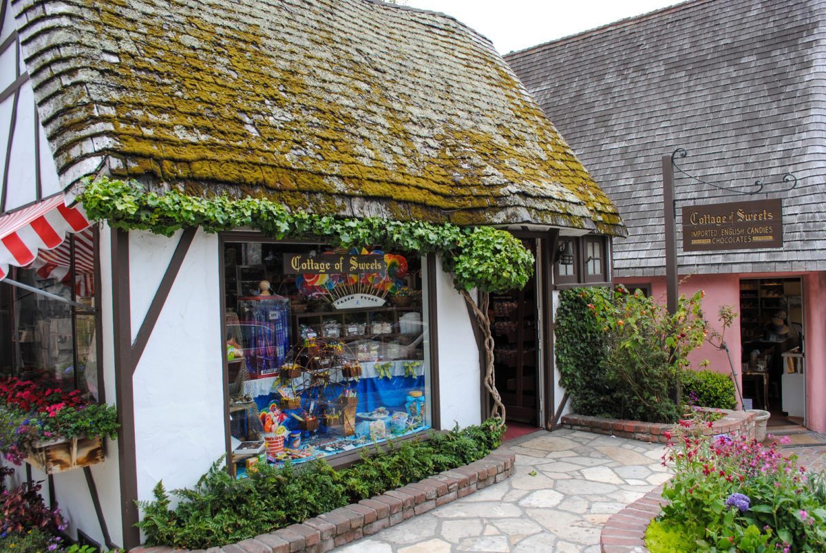 Cottage Sweets candy shop in the darling Carmel-by-the-Sea