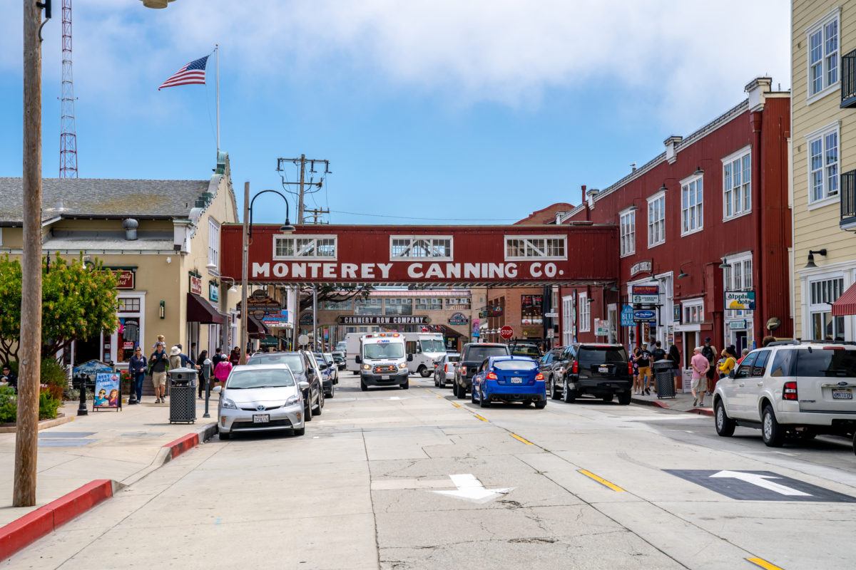 Cannery Row in Monterey, California