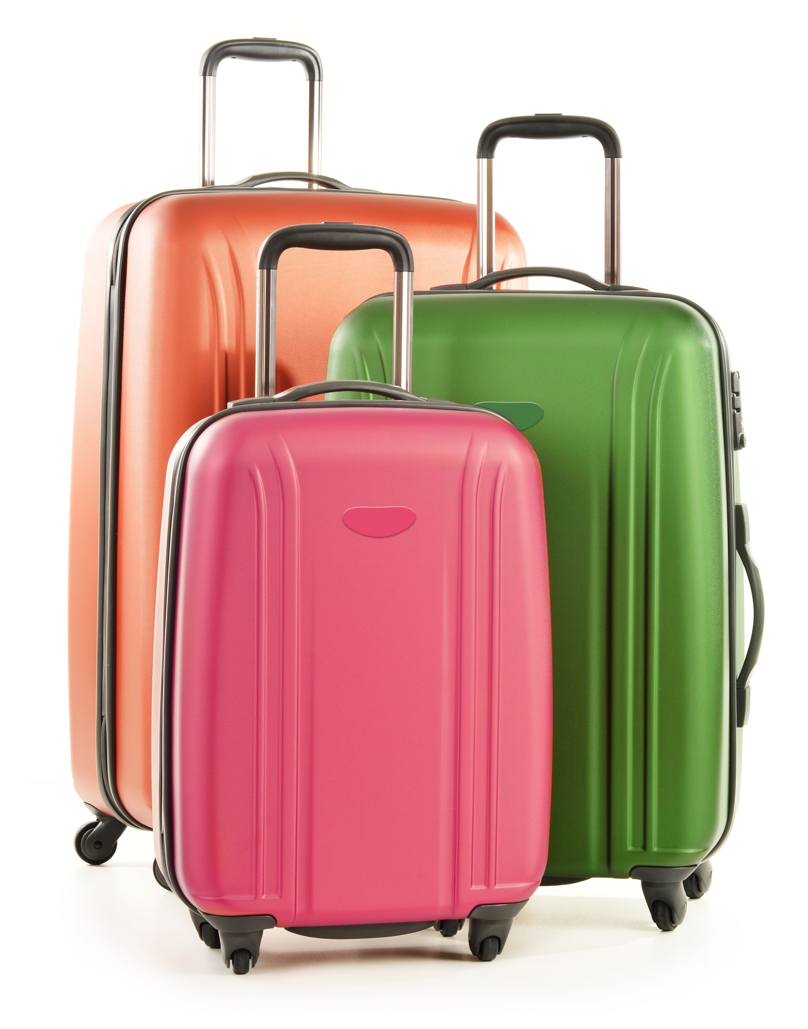 Colorful suitcases