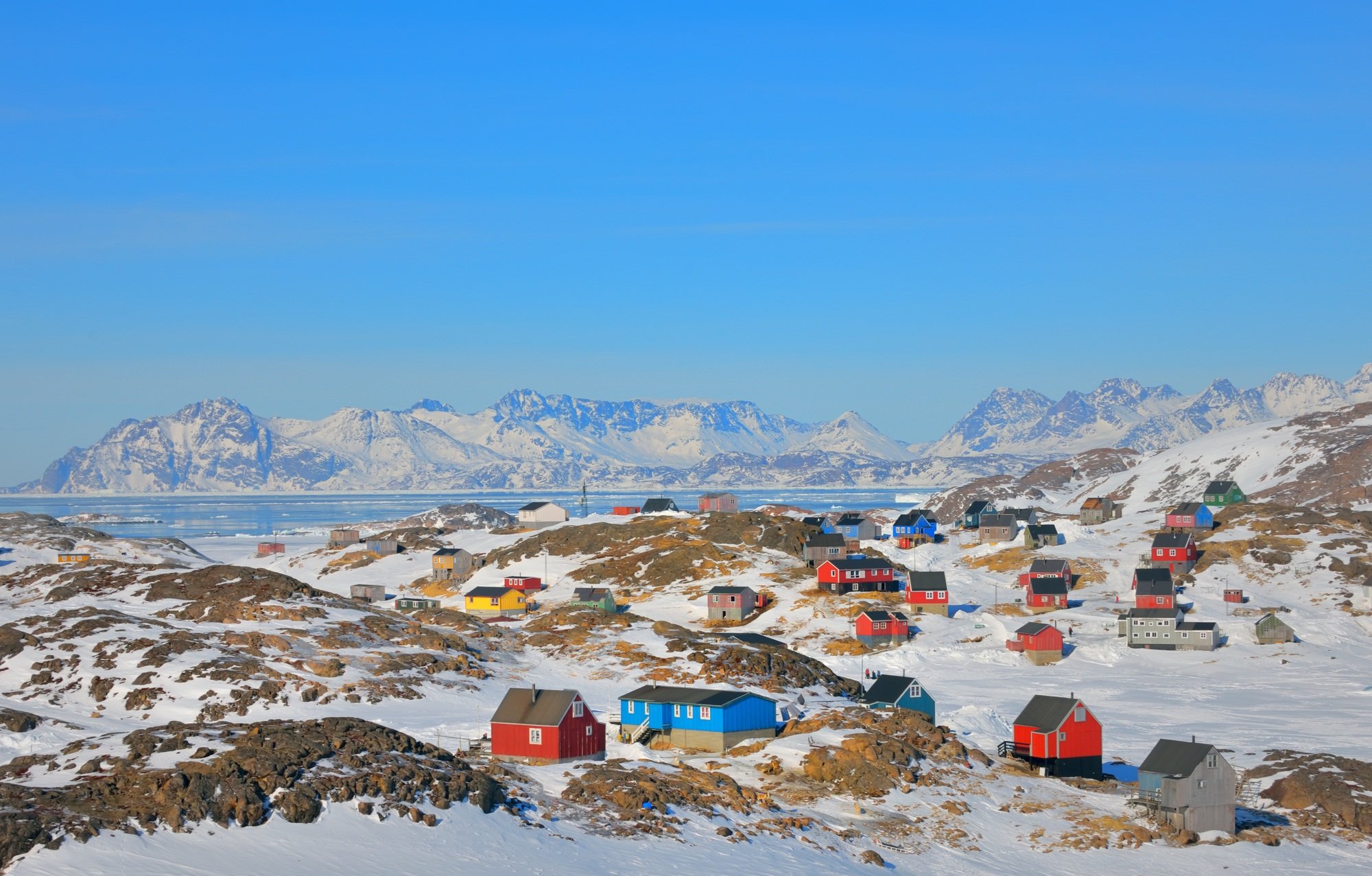 Kulusuk Village, Greenland 