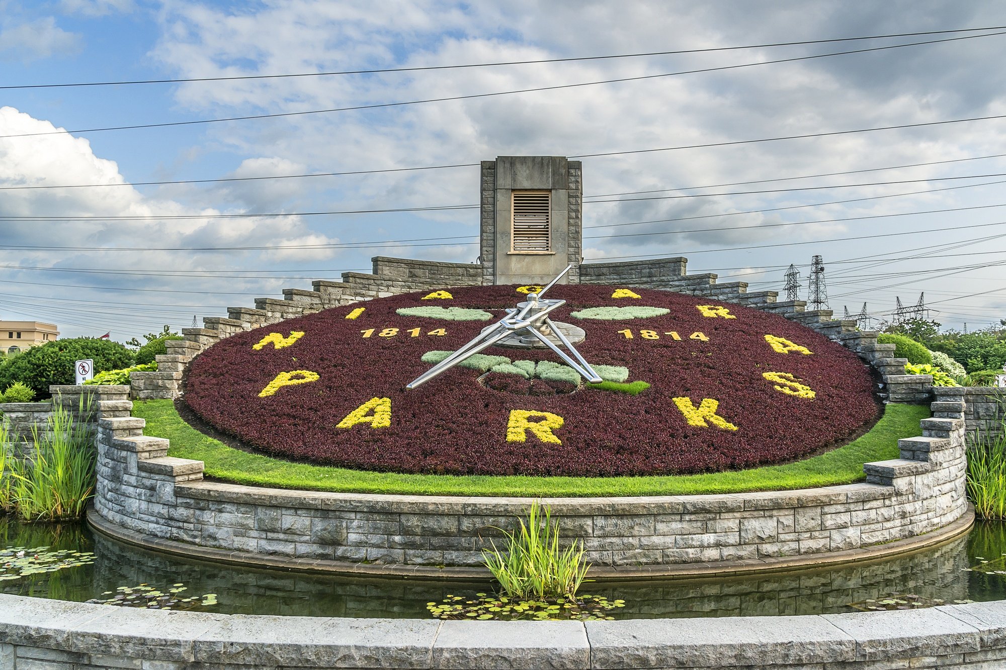 The Floral Clock at Niagara Parkway and Garden Trail in Niagara Falls, Ontario