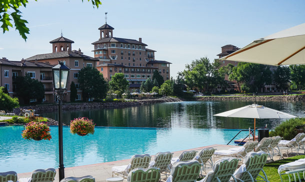 Glamping At Broadmoor Ranch Emerald Valley Tips   The Broadmoor Pool 610x365 