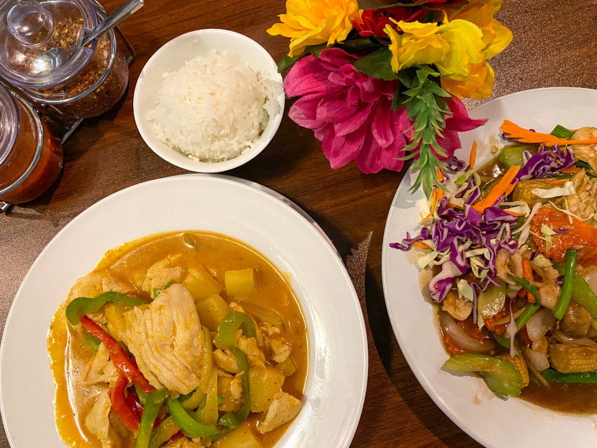 Extremely good Thai food at Banana Blossom in St. George