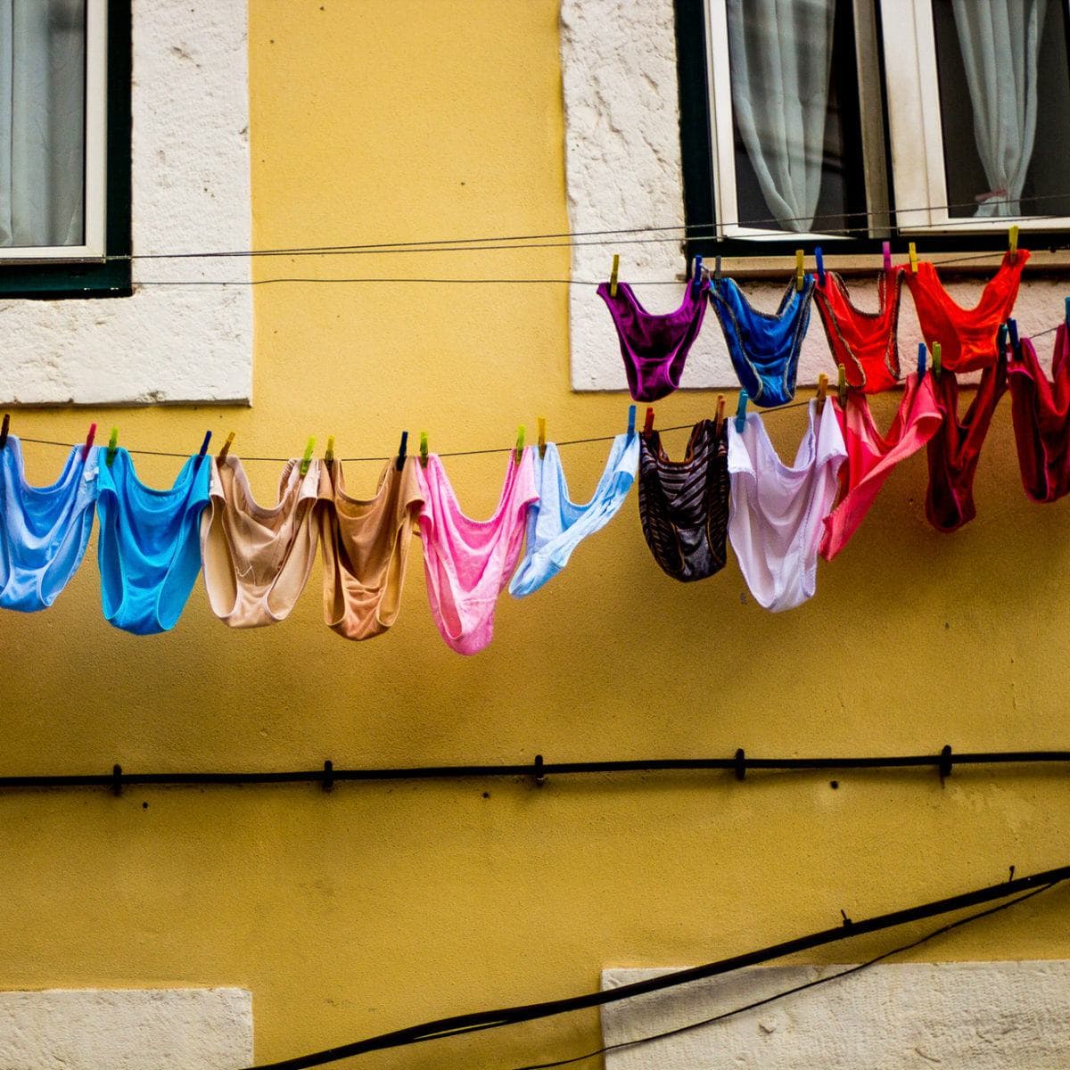 What New Year's Eve underwear color is worn in Spain?