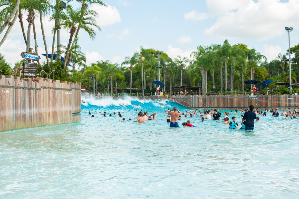 Disney's Typhoon Lagoon in Orlando with kids