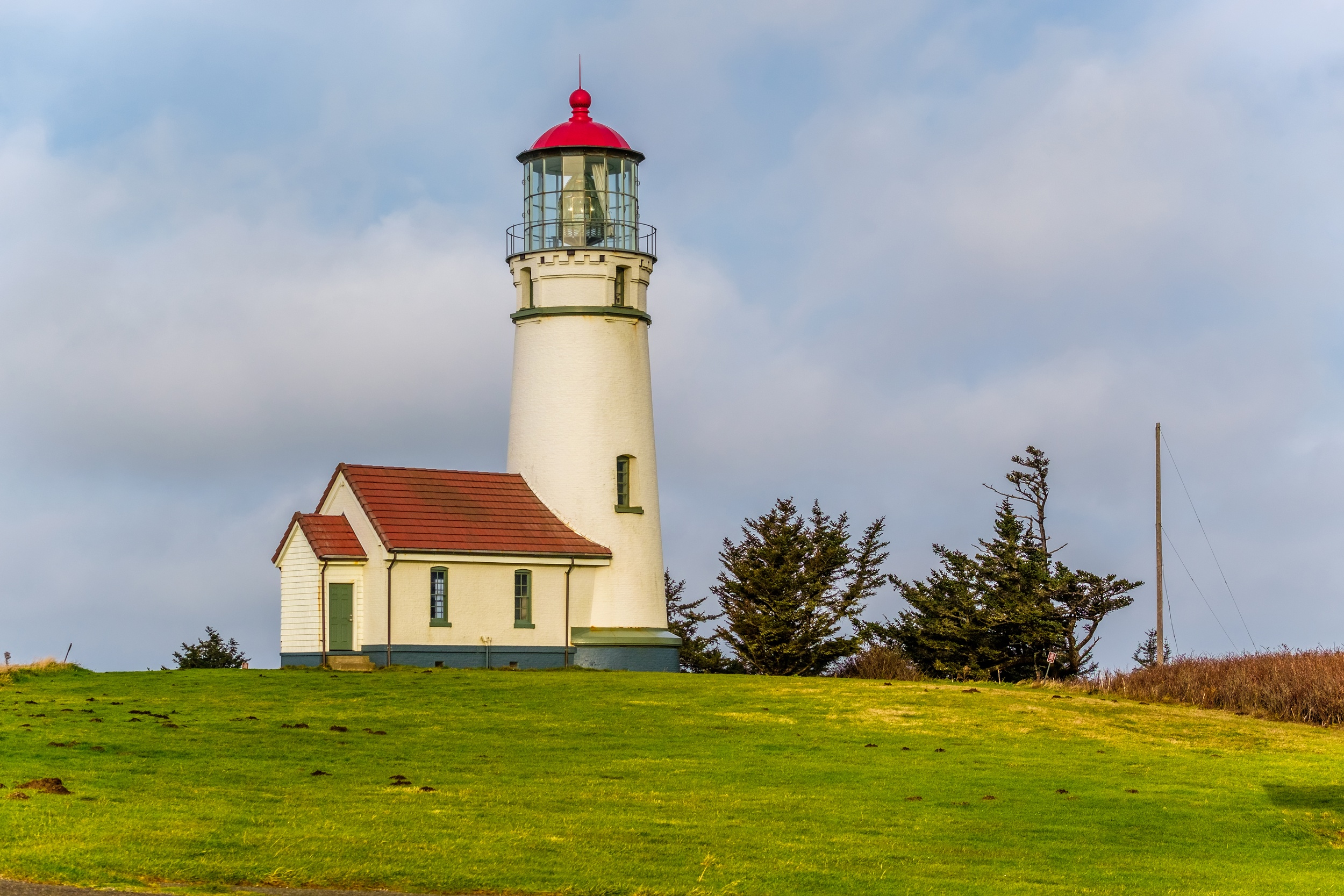 Cape Blanco Lighthouse, the most western point in Oregon