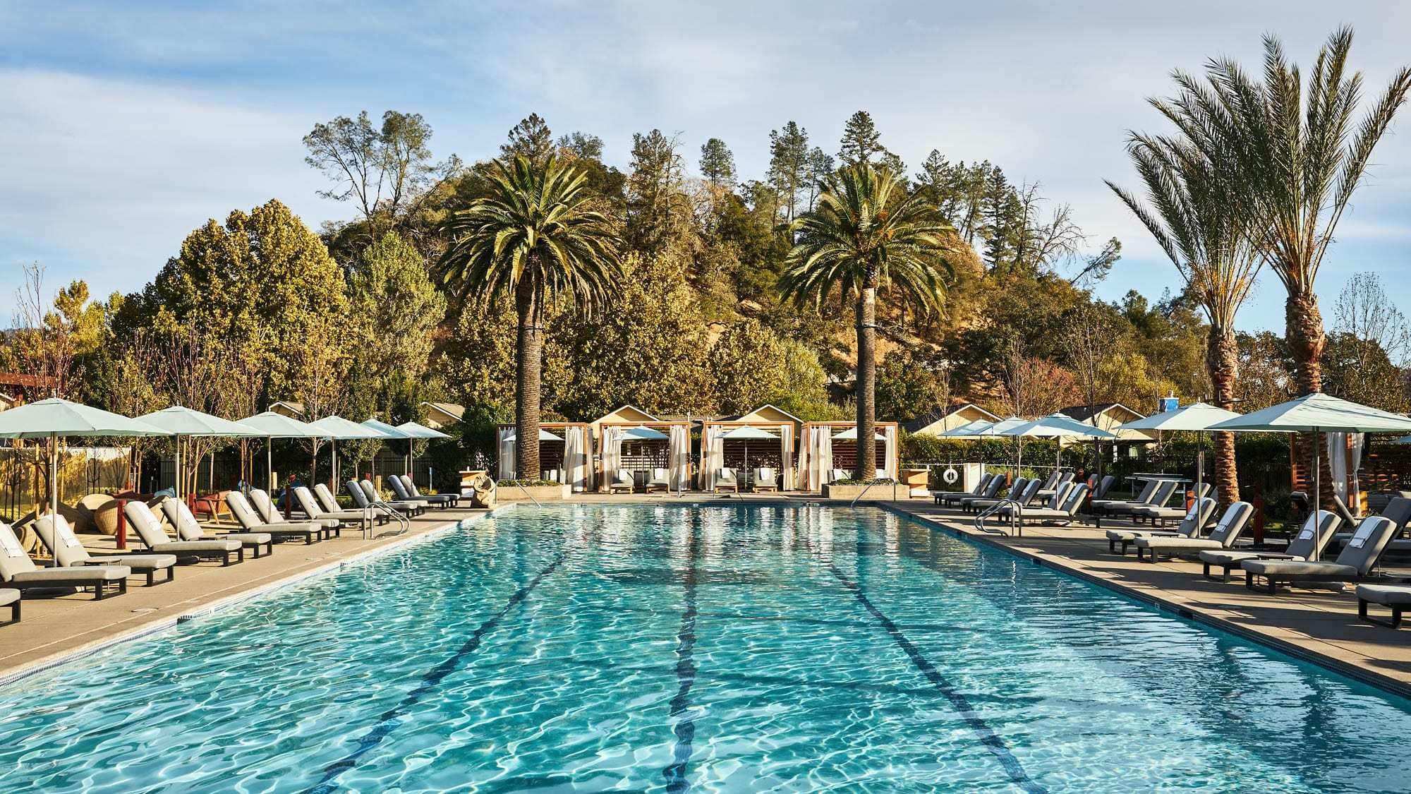 Solage Calistoga Resort swimming pool for adults