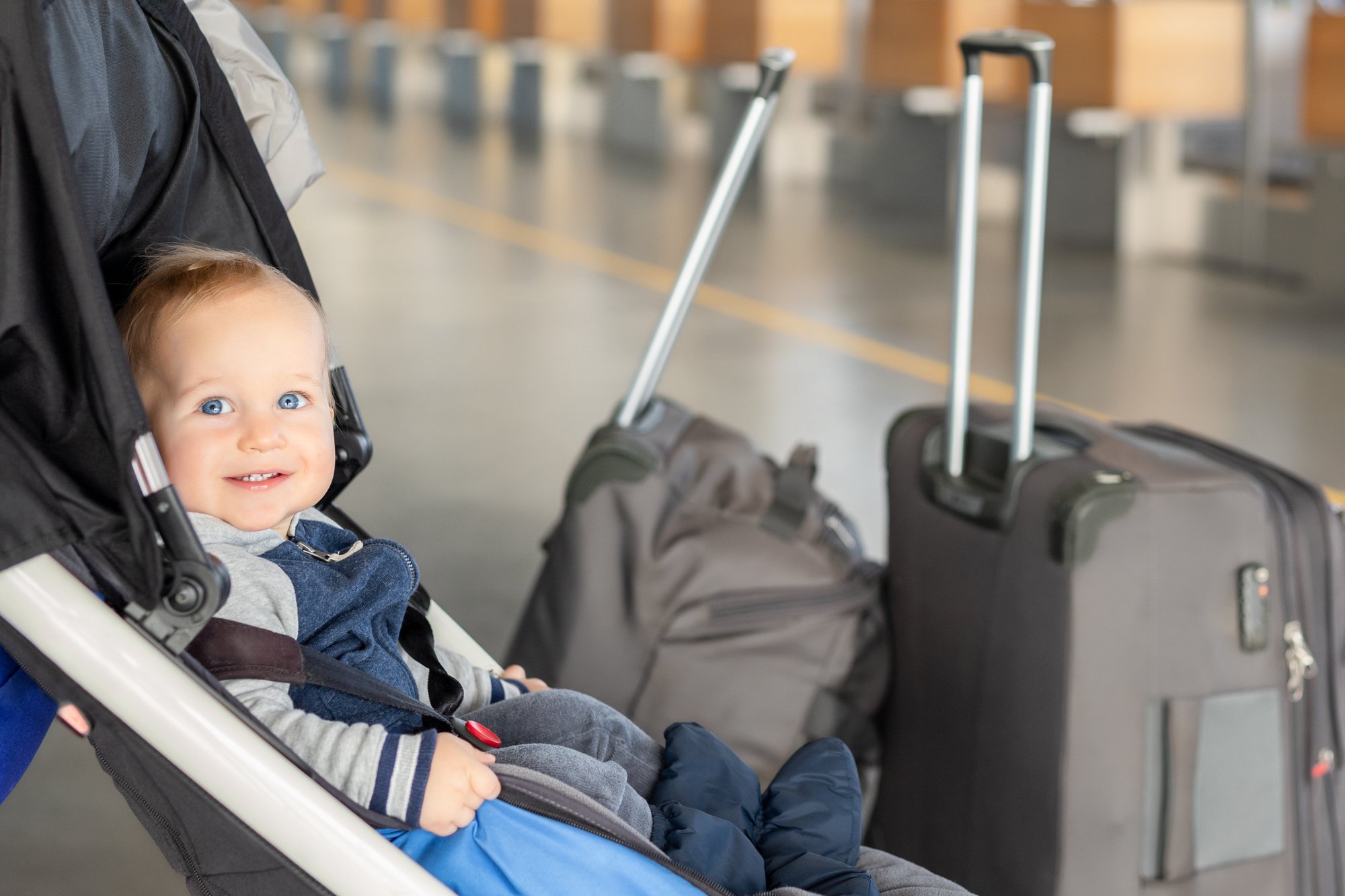 Renting baby gear means less luggage to lug during your travels