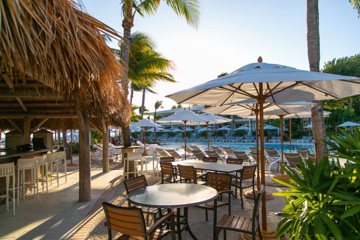 Tiki Grill near the Main Resort Pool at Hawks Cay Resort