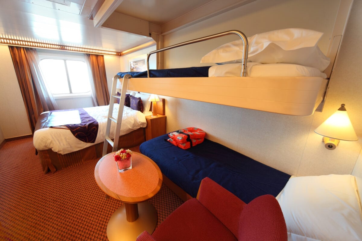 Be prepared to spend a lot of time in your stateroom during a quarantine