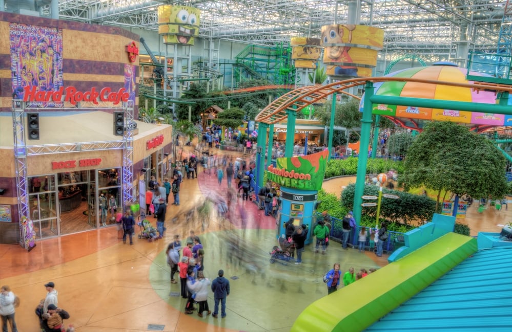 Mall of America with kids