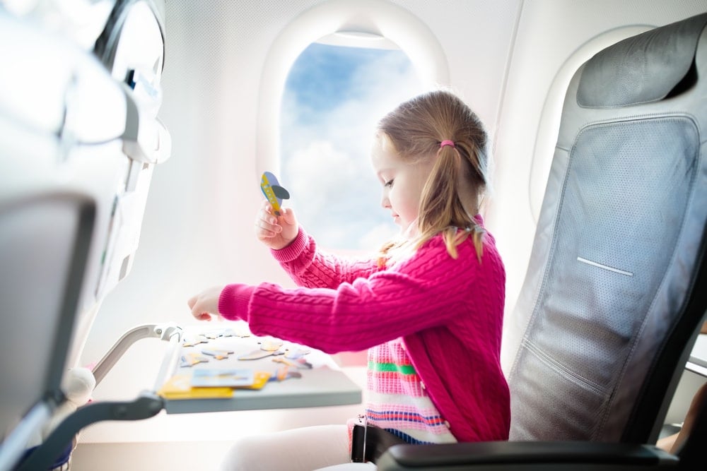 Keep kids content with toys and when flying 