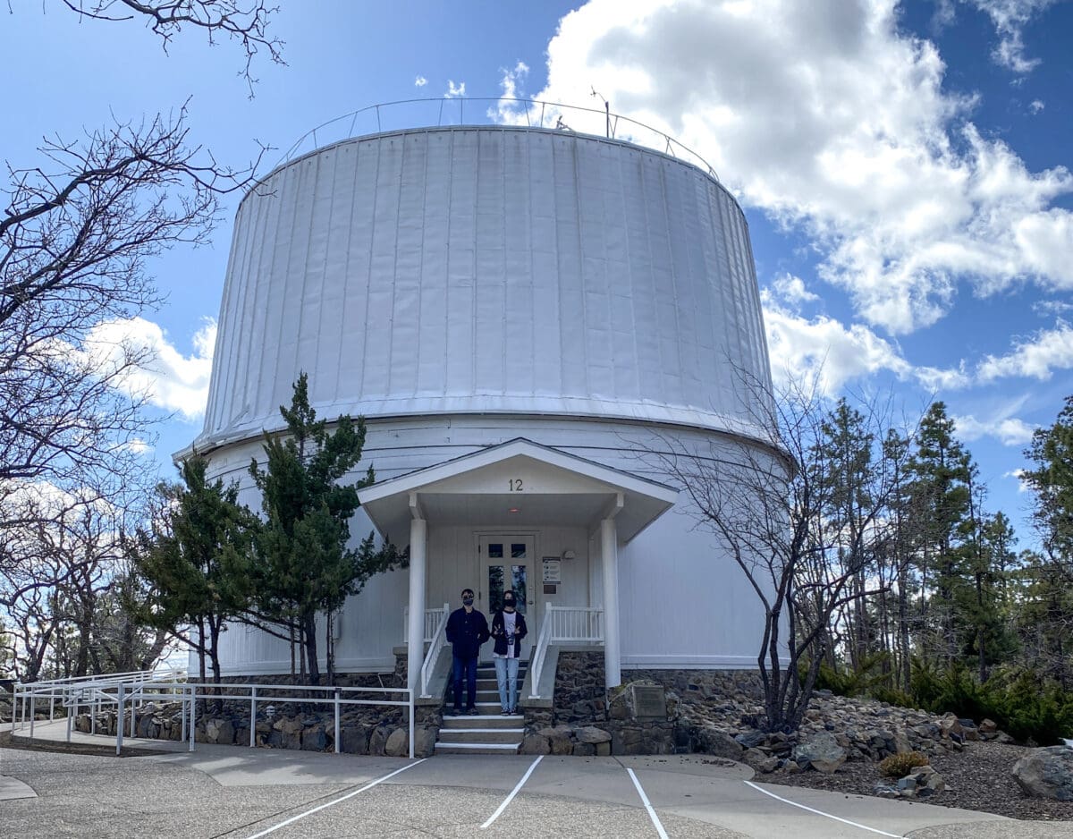 Pluto Discovery Telescope Dome, which holds the Lawrence Lowell Telescope