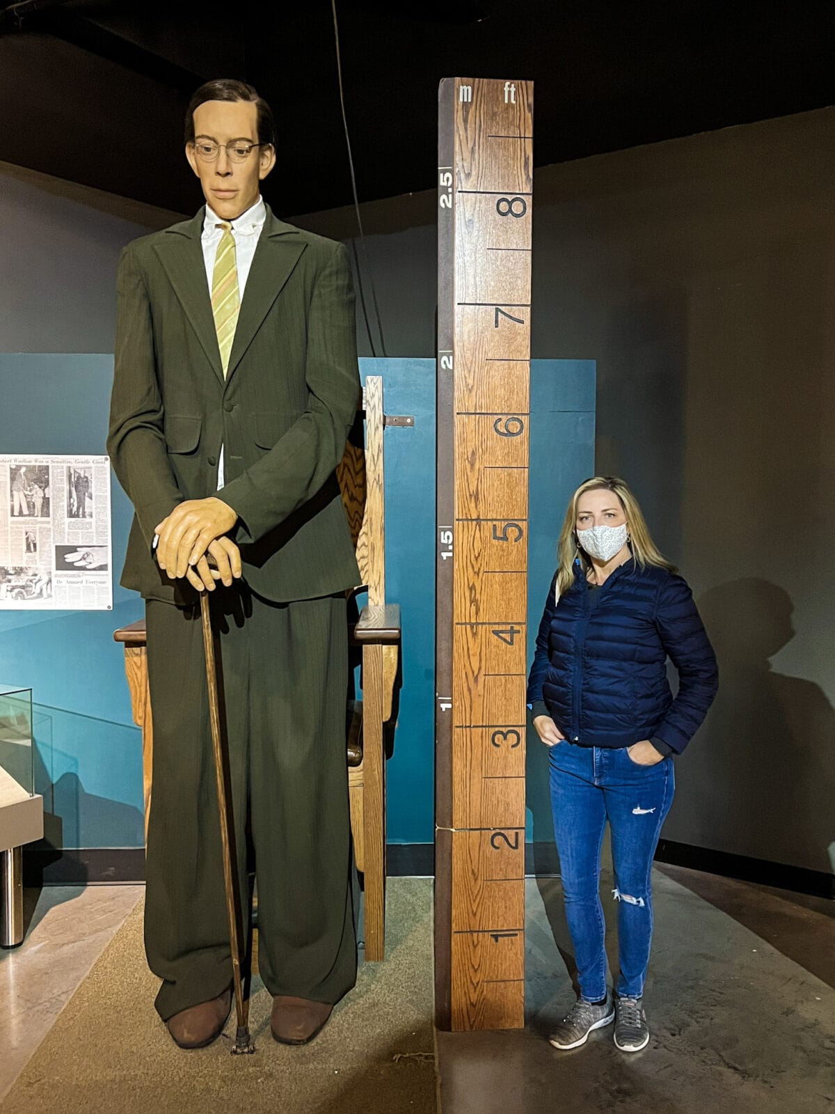The world's tallest man at Ripley's Believe It or Not Scottsdale