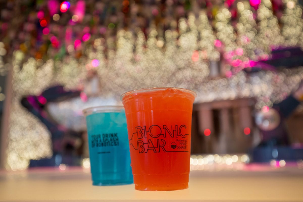 Bionic Bar cocktails 