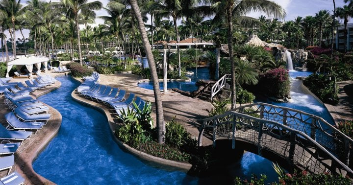 Grand Wailea Canyon Activity Pool and lazy river