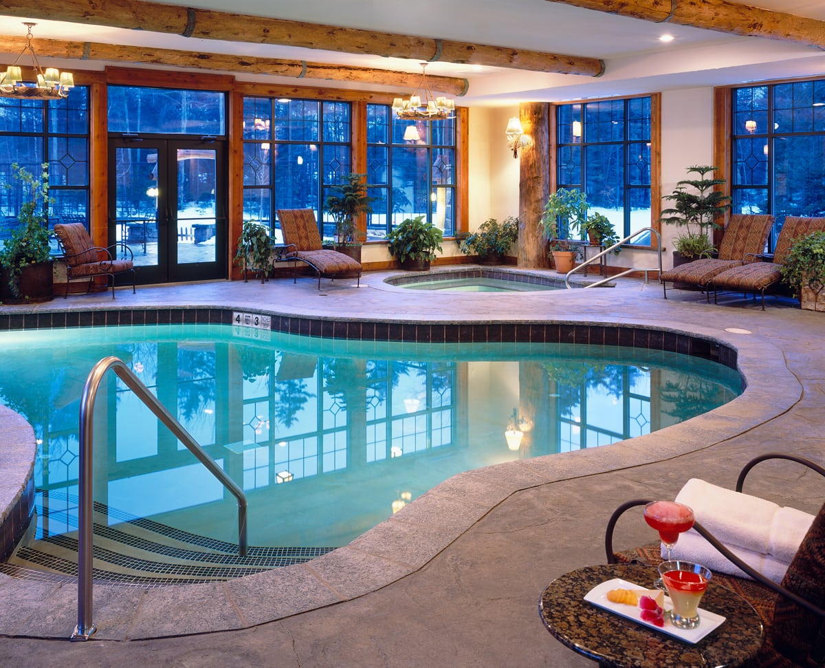 Whiteface Lodge indoor hotel pool
