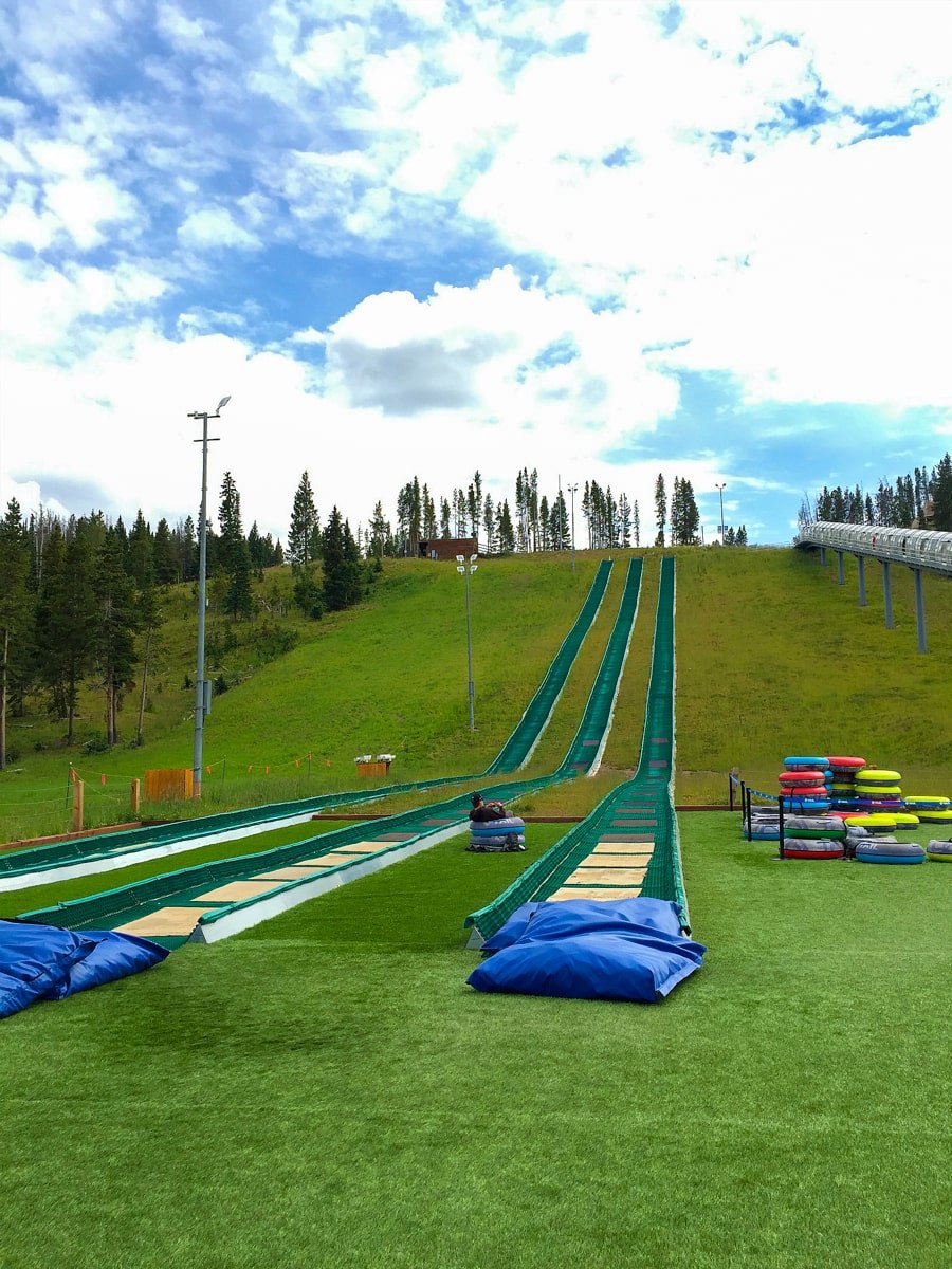 Tubing in Vail in summer at Epic Discovery