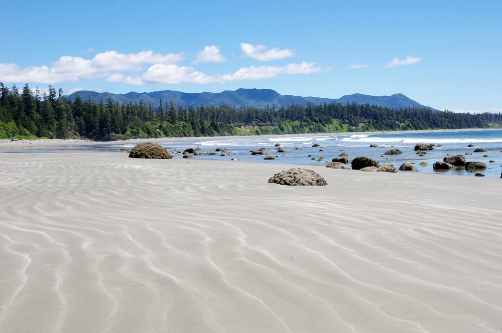 Low tide on Vancouver Island's Long Beach 