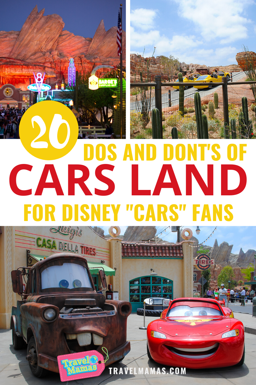 Disneyland Cars Land Tips