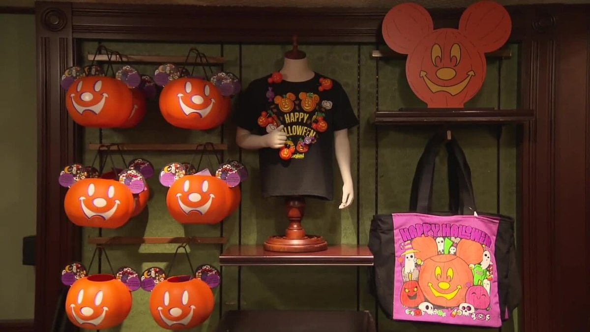 Disney-themed Halloween souvenirs for sale