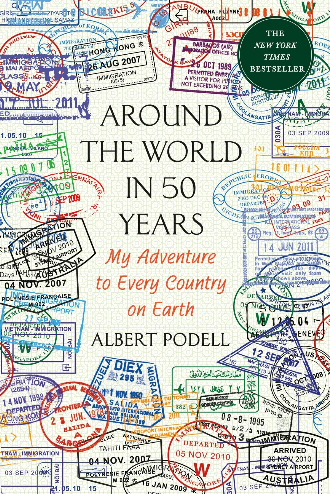 Around the World in 50 Year, a travel memoir