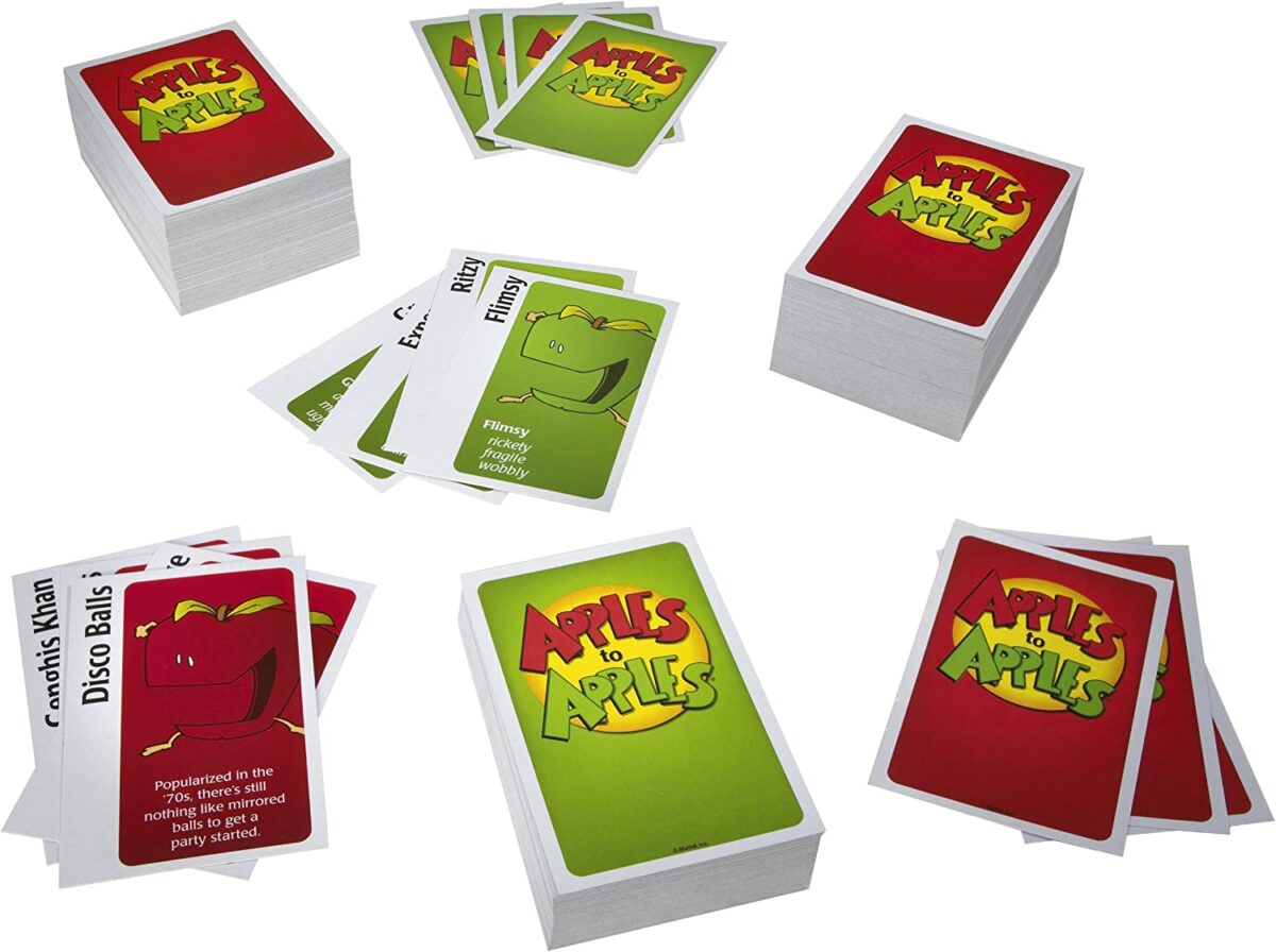 Apples To Apples On The Go travel game for older kids